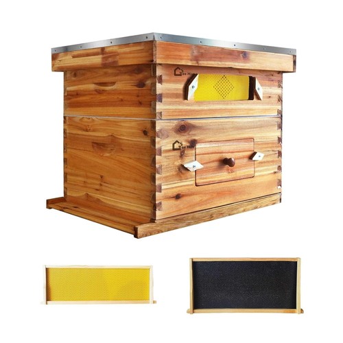 Frame complete beehive wax - beehive,